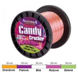Saenger Anaconda Vlasec Candy Cracker 1200 m-Průměr 0,30 mm / Nosnost 7,5 kg