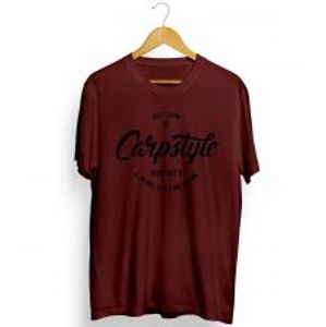 Carpstyle Tričko T Shirt 2018 Burgundy-Veľkosť XXL