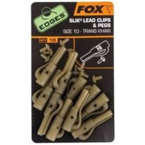 Fox Fox Závesky Na Olovo S Kolíčkami Edges Slik Lead Clip + Pegs Veľ. 10