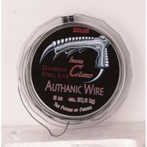 Iron Claw nadväzcová šnúra Authanic Wire 10 m Grey-Priemer 0,50mm / Nosnosť 20,5kg