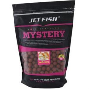 Jet Fish Boilies Mystery 900 g 16 mm-Pečeň / Krab