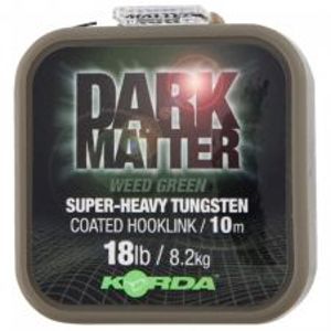 Korda Nadväzcová Šnúrka Dark Matter Tungsten Coated Braid Weed Green 10 m-Priemer 25 lb / Nosnosť 11,3 kg