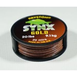 Kryston Synx Gold Nadväzcová šnúra 20 m-Nosnosť 30 lb 