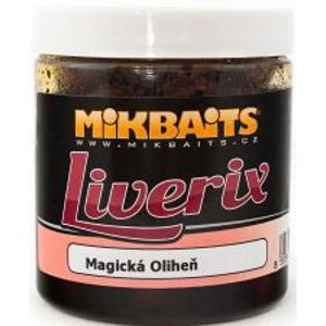 Mikbaits LiveriX boilie v dipe  250 g-Mazaná Škebľa 20mm 