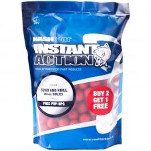 Nash Boilies Instant Action Squid And Krill-20 mm 1 kg