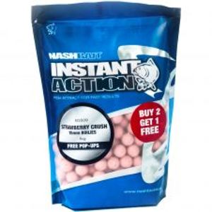 Nash Boilies Instant Action Strawberry Crush-2,5 kg 20 mm