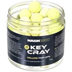 Nash Plávajúce Boilies Key Cray Pop Ups Yellow-12 mm 50 g