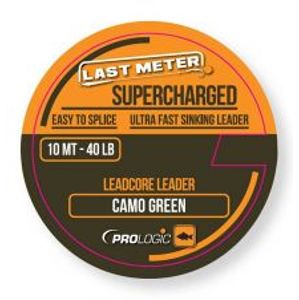 Prologic Olovená šnúrka Supercharged Leadcore Leader Camo Green 10 m-nosnosť 50 lb