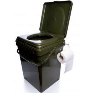 RidgeMonkey Toaletné Sedátko CoZee + Vedro Modular Bucket 30l - Celý Set