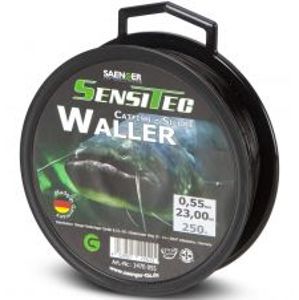 Saenger Vlasec Waller Sumec Tmavo Hnedá-Priemer 0,55 mm / Nosnosť 23 kg / Návin 250 m