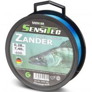 Saenger Vlasec Zander 400 m Modrá-Priemer 0,28 mm / Nosnosť 7,4 kg