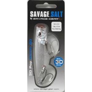 Savage Gear Wobler 3D Minnow Pop White Flash-5,5 cm 5 g