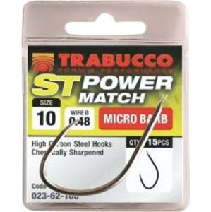 Trabucco Háčiky ST Power Match 15 ks-Veľkosť 12
