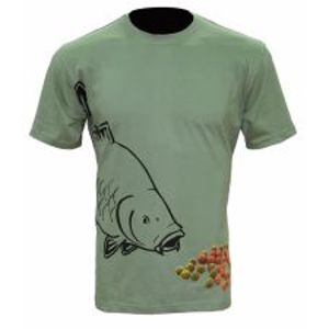 Zfish Tričko Boilie T-shirt Olive Green-Veľkosť L