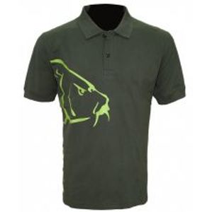 Zfish Tričko Carp Polo T-Shirt Olive Green-Veľkosť L